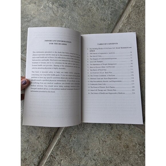 The Regenerative Revolution Book by Matt Mcnabb Paperback Stem Cells PRP NEW - Picture 3 of 3